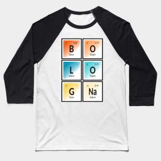 Bologna Periodic Table Baseball T-Shirt